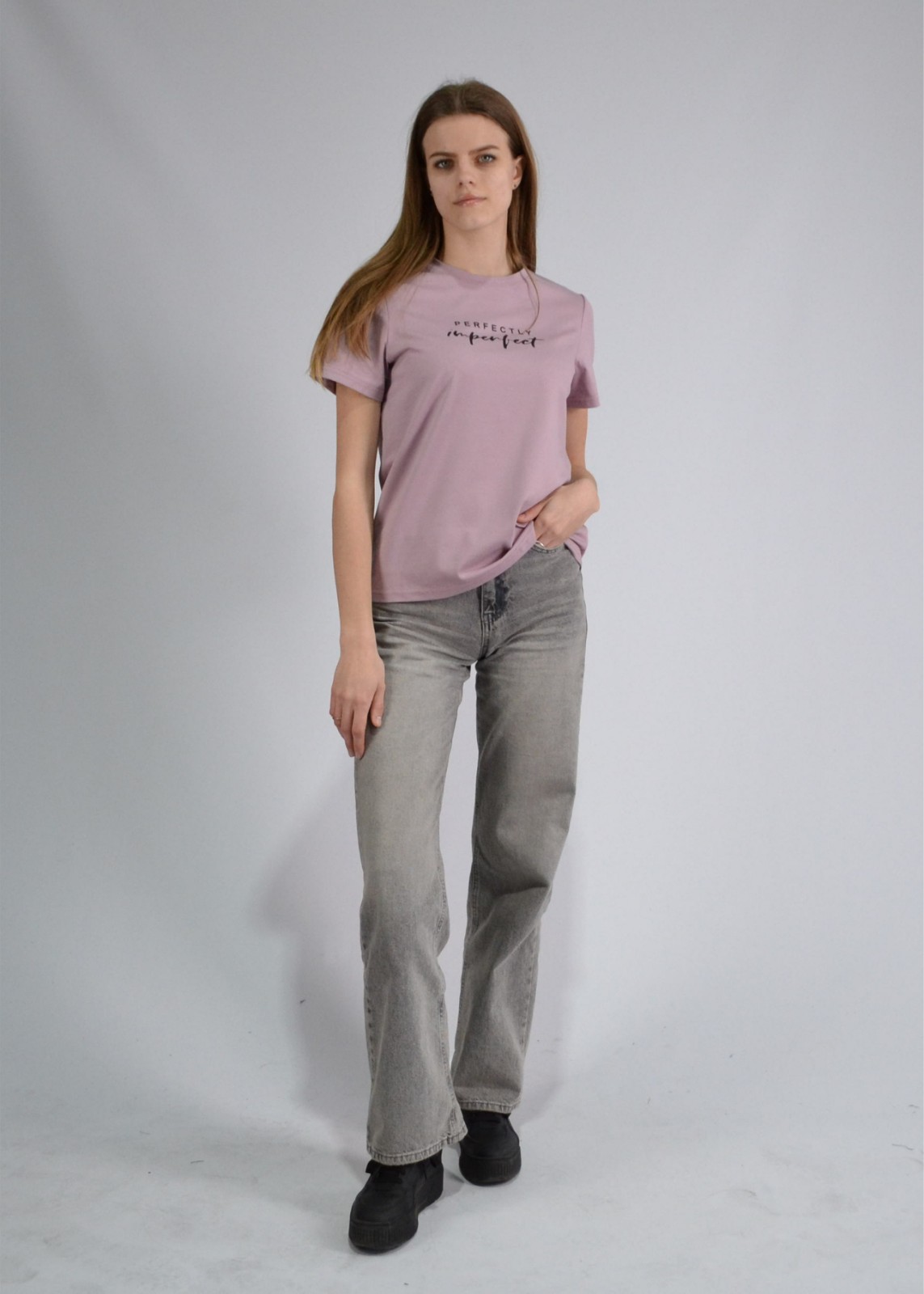 Футболка жіноча з принтом perfectly S-XL